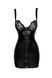 Платье с мокрым эффектом Noir Handmade F254 Powerwetlook mini-dress, S SX0165 фото 6
