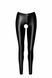 Лeггинсы Noir Handmade F304 Taboo, XXL, black, под латекс, открытые ягодицы и промежность SX0265 фото 4