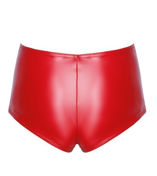 Шорты Noir Handmade F356 Red powerwetlook shorts - M SX2123 фото