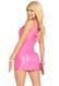 Вінілова мінісукня Leg Avenue Pink vinyl mini dress L, рожева SO9189 фото 2