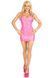 Вінілова мінісукня Leg Avenue Pink vinyl mini dress L, рожева SO9189 фото 6