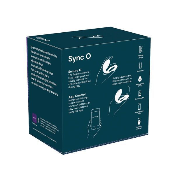 Смарт-вібратор для пар We-Vibe Sync O Velvet Green, пульт ДК SX0525 фото