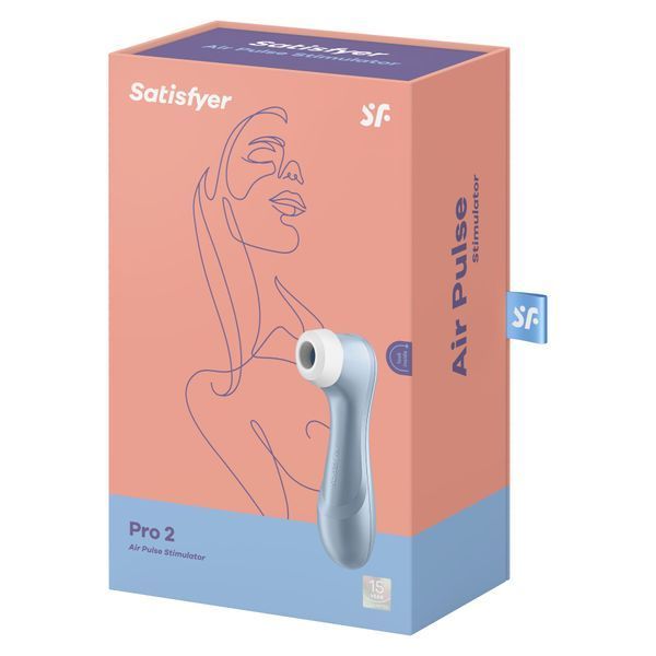 Вакуумный клиторальный стимулятор Satisfyer Pro 2 Blue SO6288 фото