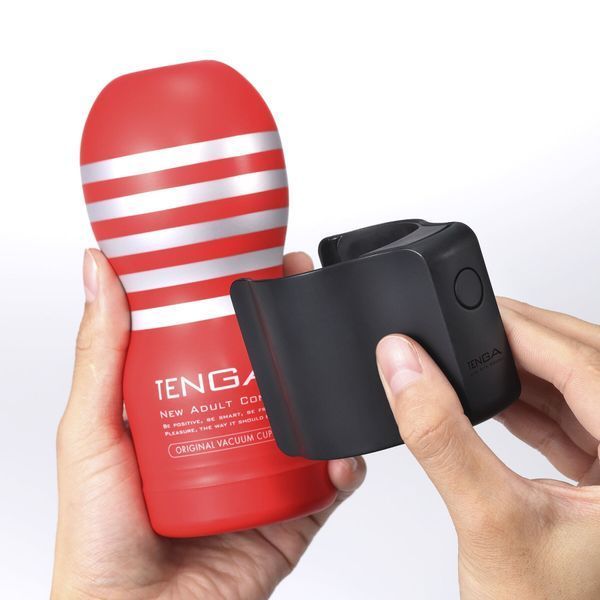 Вибронасадка Tenga CUP VIBRATOR, 7 режимов, 2 мастурбатора&nbsp;в&nbsp;комплекте SX2290 фото