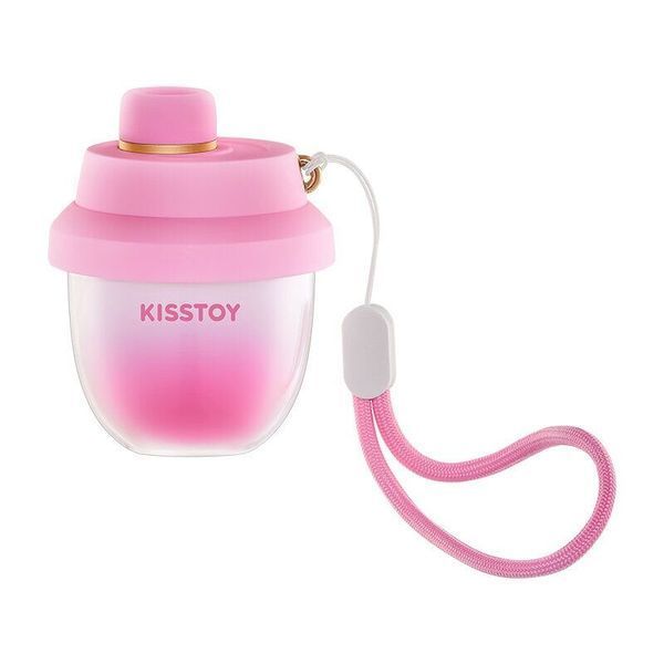 Вакуумный стимулятор-брелок KISSTOY Kiss Pods, 5 уровней интенсивности + Turbo-режим, 2 насадки SX1339 фото