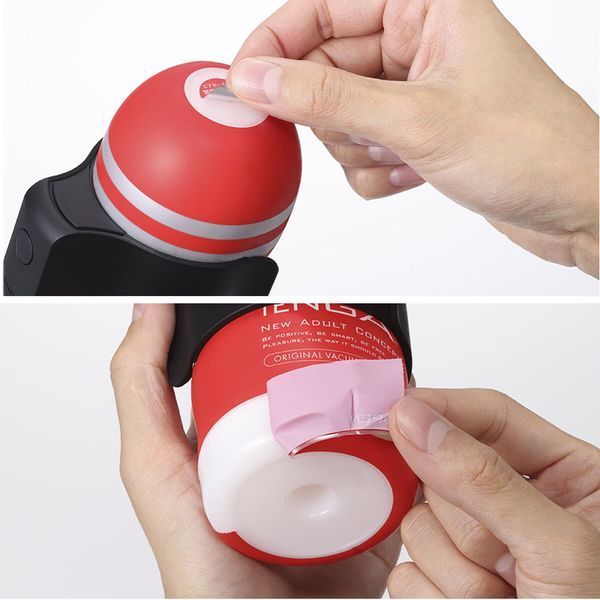 Вибронасадка Tenga CUP VIBRATOR, 7 режимов, 2 мастурбатора&nbsp;в&nbsp;комплекте SX2290 фото