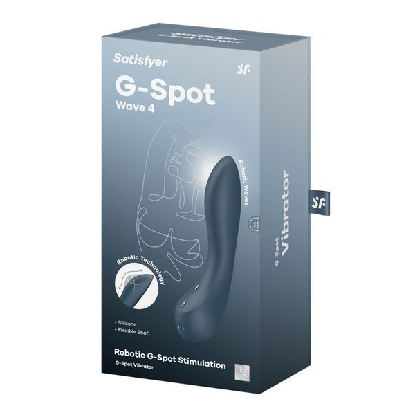 Стимулятор точки G Satisfyer G-Spot Wave 4, эффект ласки пальчиком, 12 режимов SX2167 фото