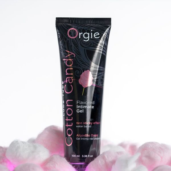 Лубрикант на водной основе Orgie Lube Tube Cotton Candy, 100 мл, со вкусом и ароматом сладкой ваты SX1522 фото