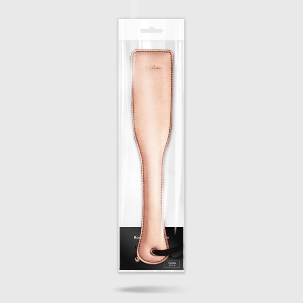 Паддл Liebe Seele Rose Gold Memory Paddle, обтянут натуральной кожей, розовое золото SO9499 фото