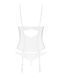 Корсет Obsessive Alissium corset & thong, XL/2XL, гибкие косточки, открытая спина, стринги в комплек SX0602 фото 7