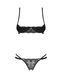 Комплект Obsessive Nutris 2-pcs crotchless set M/L SX1170 фото 3