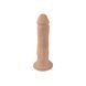 Двойной фаллоимитатор с вибрацией SilexD Double Gusto Vibro Flesh (Model 1 size 8" & 7") + LRS, диаметр 4,5 см и 3,7 см SO8209 фото 3