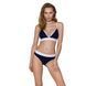 Спортивный топ с двойными бретелями Passion PS007 TOP L, navy blue SO4267 фото 3