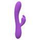 Вибратор-кролик Wooomy Gili-Gili Vibrator with Heat Purple, отросток с ушками, подогрев до 40&deg;С SO7412 фото 1