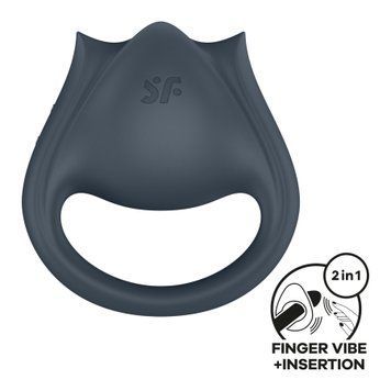 Вибратор на палец и эрекционное кольцо 2в1 Satisfyer Perfect Pair 2 SX2168 фото