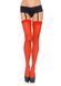 Сексуальные чулки под подвязки Leg Avenue Sheer Stockings Red, one size SO7980 фото 1