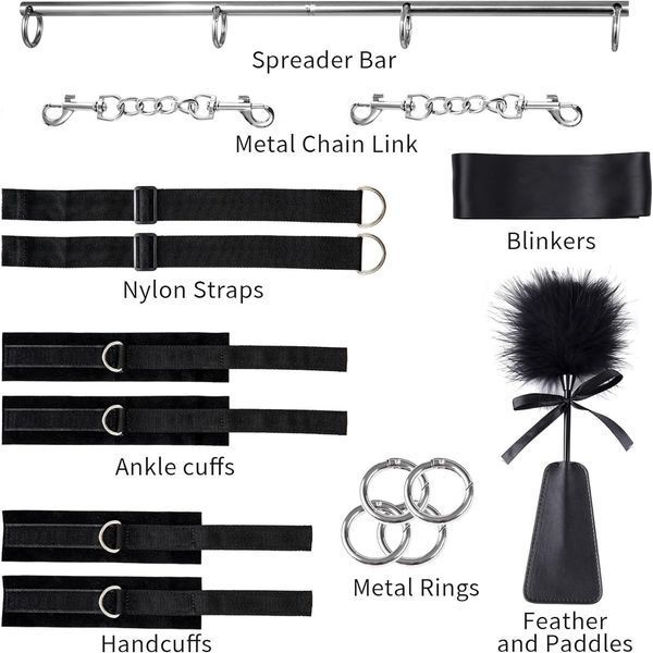 БДСМ-набор LOCKINK YEAHWOW Door Swing & Leg Spreader Bondage set SX2847 фото