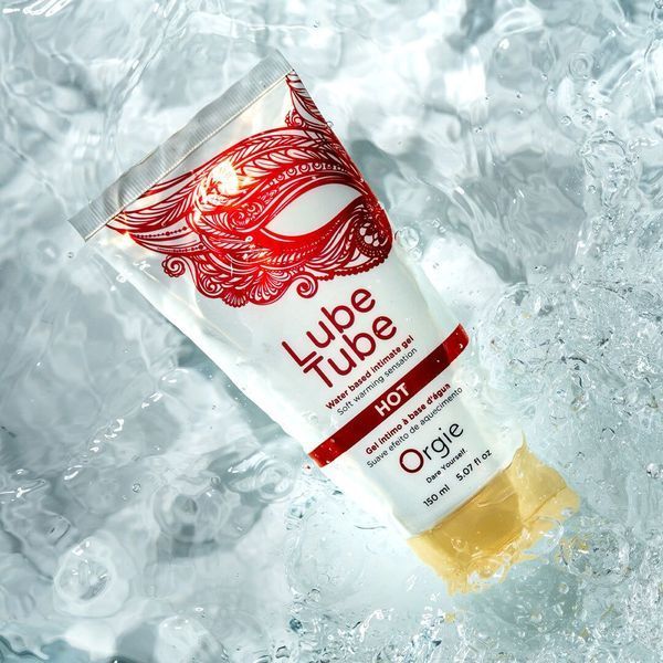 Лубрикант на водной основе Orgie Lube Tube Hot, 150 мл, с согревающим эффектом, без запаха SX1523 фото