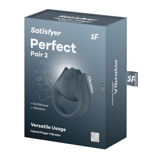 Вибратор на палец и эрекционное кольцо 2в1 Satisfyer Perfect Pair 2 SX2168 фото