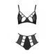 Распродажа!!! Комплект из эко-кожи Passion Tamaris Set black XXL/XXXL, бюстгальтер и трусики SO5798 фото 3