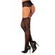 Эротические колготки-бодистокинг Obsessive Garter stockings S821 S/M/L SO8162 фото 2