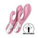 Вибратор-кролик надувной Satisfyer Air Pump Bunny 2 SO8412 фото 1