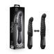 Пульсатор Blush Temptasia &ndash; Lazarus Thrusting Dildo &ndash; Black, ребристый ствол, 3 скорости SO8836 фото 7