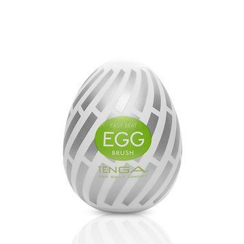 Мастурбатор-яйцо Tenga Egg Brush с рельефом в виде крупной щетины SO5489 фото