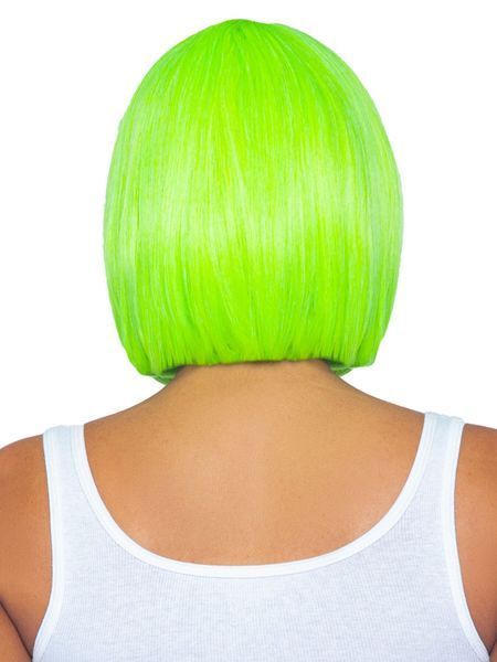 Парик Leg Avenue 12&Prime; Neon short bob wig Neon Green SO8595 фото