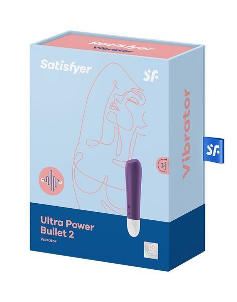 Вибропуля перезаряжаемая Satisfyer Ultra Power Bullet 2 Violet SO5424 фото