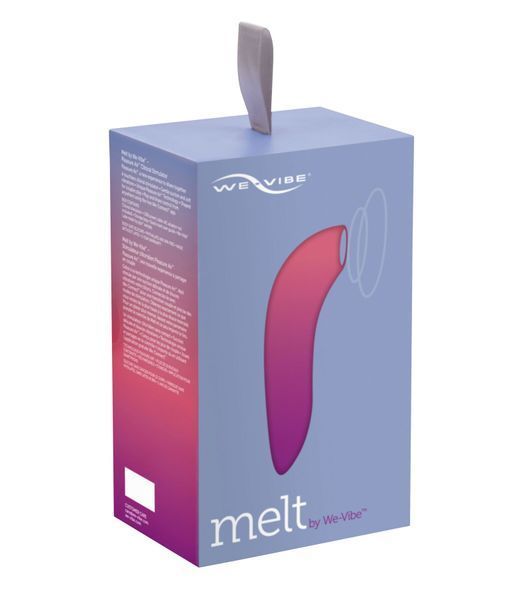 Вакуумный смарт-стимулятор для пар We-Vibe Melt Coral, удобно совмещать с проникающим сексом SO6927 фото