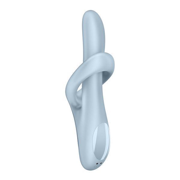 Вибратор с ротацией Satisfyer Heat Flex 4 Blue, подогрев до 39&deg;C SX2169 фото
