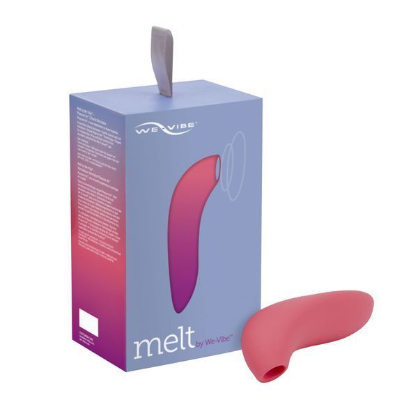 Вакуумный смарт-стимулятор для пар We-Vibe Melt Coral, удобно совмещать с проникающим сексом SO6927 фото