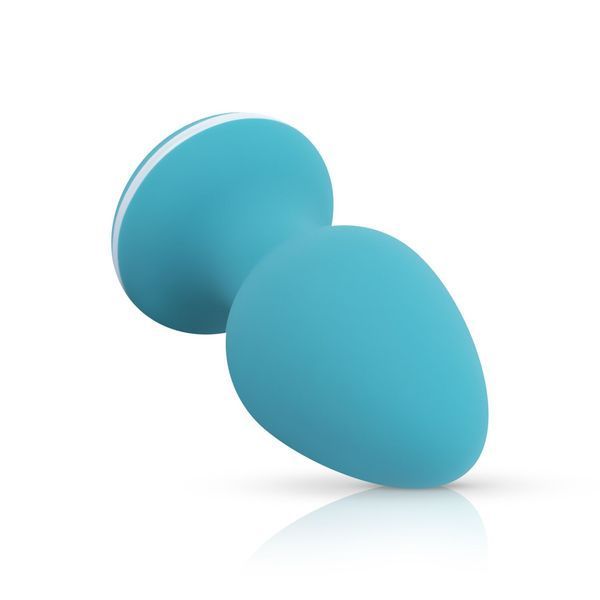Анальная вибропробка Cala Azul &ndash; Blanca Vibrating anal plug, 10 режимов SO8887 фото
