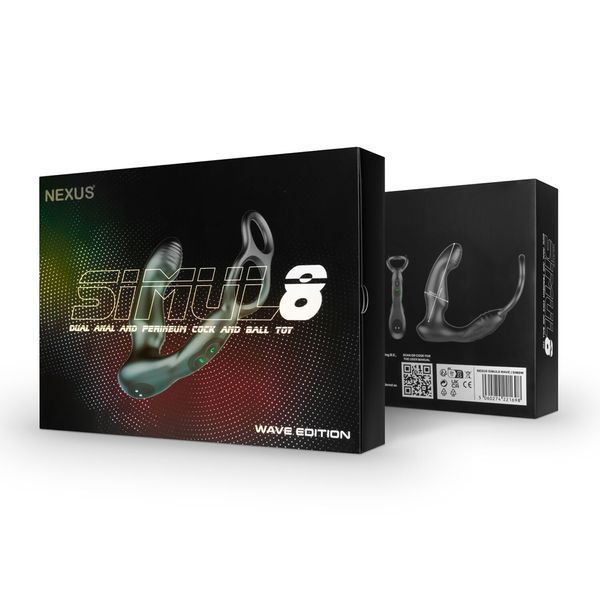 Стимулятор простаты Nexus SIMUL8 Wave Edition с эрекционным кольцом SX1340 фото