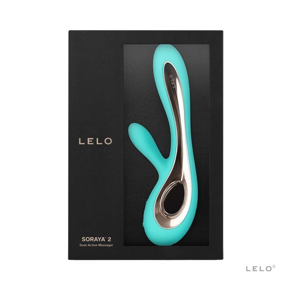 Вибратор-кролик LELO Soraya 2 Aqua, 12 режимов вибрации, до 4 часов работы SO8110 фото