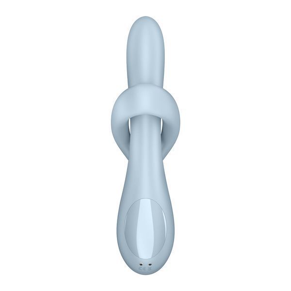 Вибратор с ротацией Satisfyer Heat Flex 4 Blue, подогрев до 39&deg;C SX2169 фото