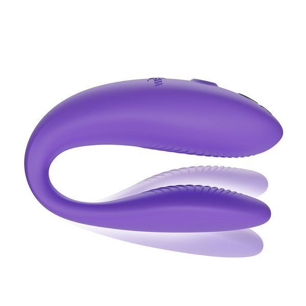 Смарт-вібратор для пар We-Vibe Sync GO Light Purple, тревел-кейс SX0527 фото