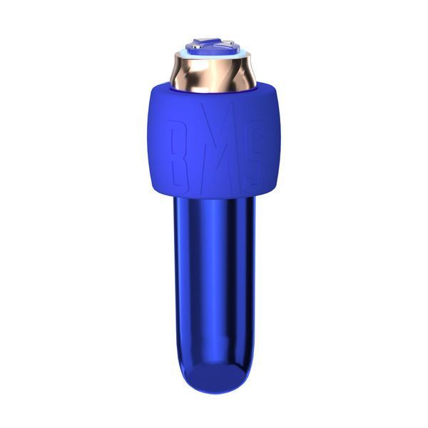 Віброкуля Swan Maximum + Comfy Cuff Blue, суперпотужна, різна інтенсивність, силіконова манжета SO8903 фото