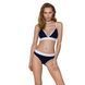 Спортивный топ с двойными бретелями Passion PS007 TOP S, navy blue SO4269 фото 3