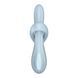 Вибратор с ротацией Satisfyer Heat Flex 4 Blue, подогрев до 39&deg;C SX2169 фото 4