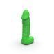 Свеча в виде члена Чистий Кайф MEDIUM Green SX1574 фото 1