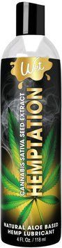 Розпродаж!!! Лубрикант з екстрактом канабісу Wet Hemptation 118 мл (термін 06.03.2026) SO9897-R фото