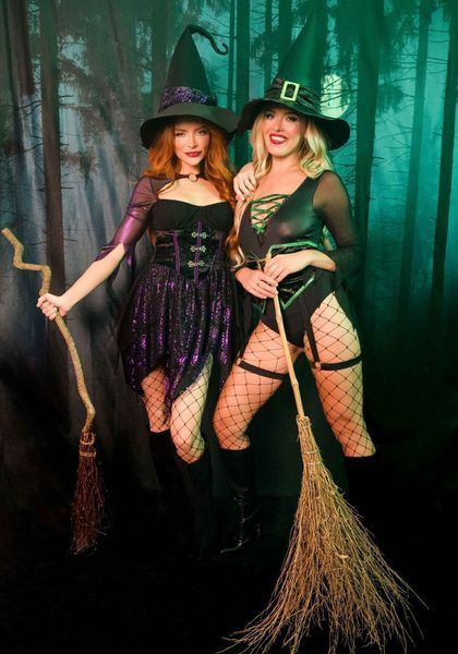 Костюм ведьмы Leg Avenue Mystical Witch XL, платье, шляпа SO9335 фото