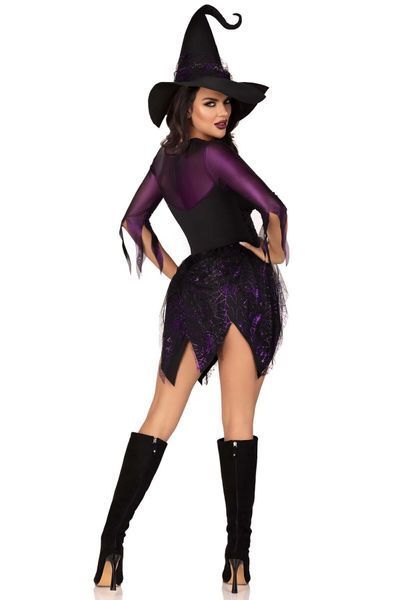 Костюм ведьмы Leg Avenue Mystical Witch XL, платье, шляпа SO9335 фото