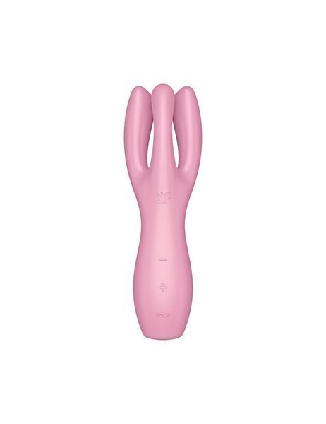 Клиторальный вибратор Satisfyer Threesome 3 Pink с тремя пальчиками SO6101 фото