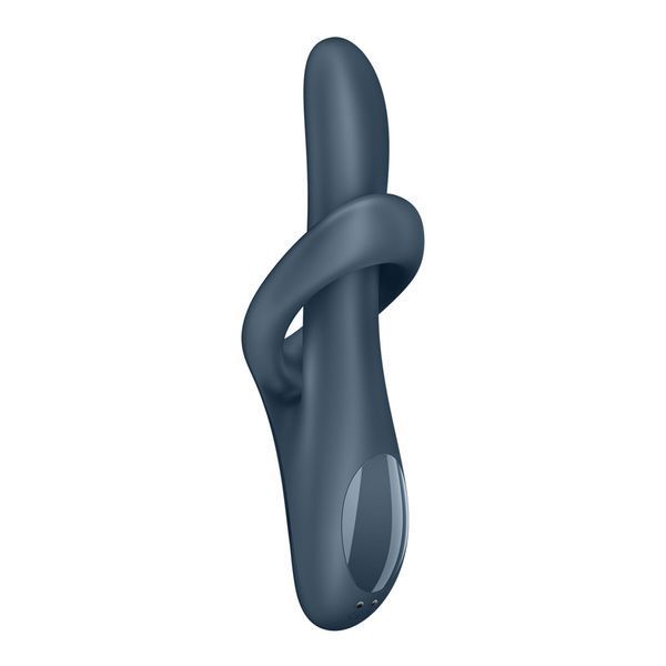 Вибратор с ротацией Satisfyer Heat Flex 4 Grey, подогрев до 39&deg;C SX2170 фото