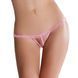 Женские микростринги с рюшами Passion MT001 One size, pink SO7641 фото 1