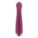 Вибратор с ротацией Satisfyer Spinning G-Spot 1 Red, плоская площадка для стимуляции точки G SX0555 фото 4