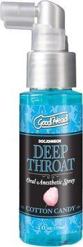 Спрей для минета Doc Johnson GoodHead DeepThroat Spray &ndash; Cotton Candy 59 мл для глубокого минета SX1321 фото